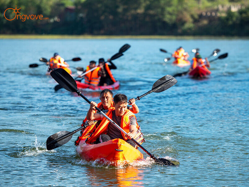 Chèo Kayak