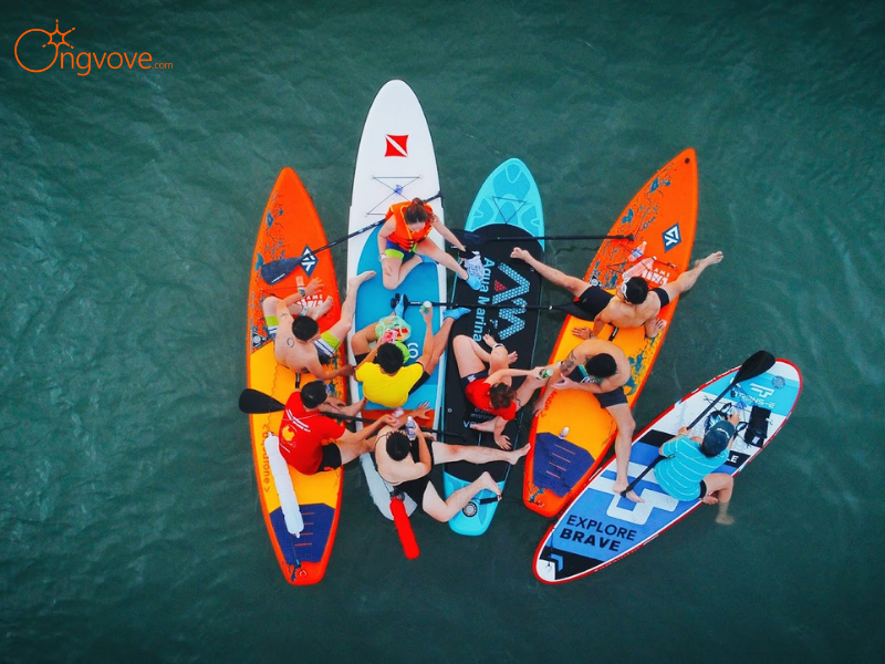 Chèo SUP (Stand Up Paddleboarding)