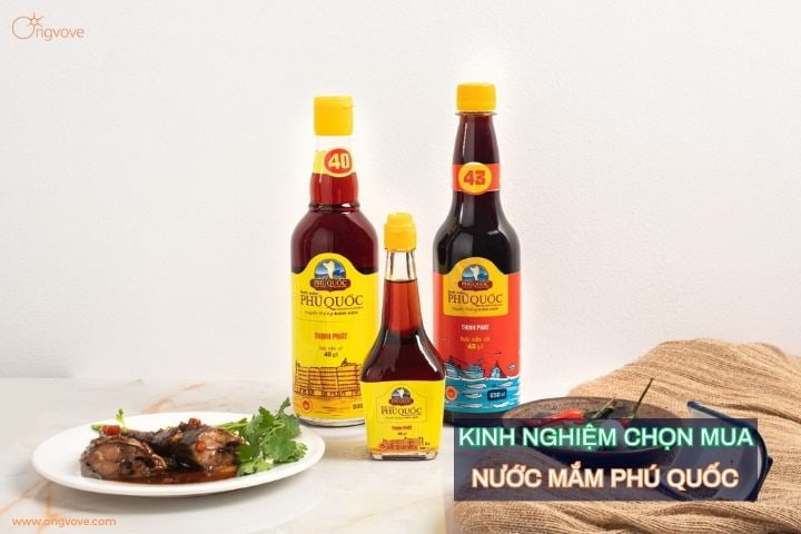 Kinh nghiệm chọn mua nước mắm Phú Quốc