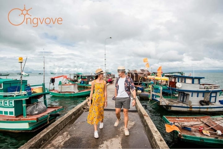 Cách di chuyển đến làng chài cổ Hàm Ninh Phú Quốc