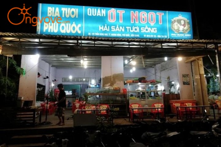 Quán hải sản ớt ngọt