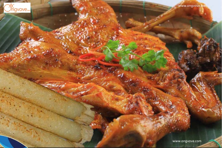 Cơm lam gà Nướng Đà Lạt - Khương Duy