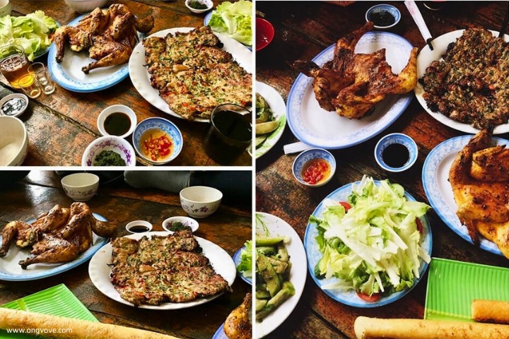 Quán gà nướng ngói Tam Nguyên - Ayun