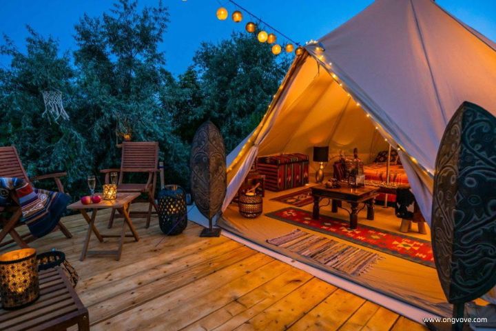 Homestay kiểu lều Glamping