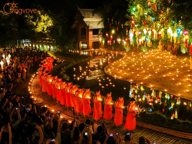 Lễ hội hoa đăng Loy Krathong diễn ra khi nào và ở đâu