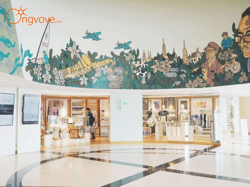 Không gian tại Trung tâm Văn hóa và Nghệ thuật Bangkok