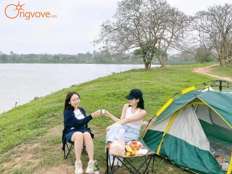 Các hoạt động thú vị tại hồ Khuôn Thần