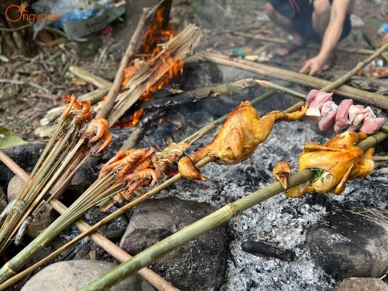 Ẩm thực đặc sản gần Thác Phướn