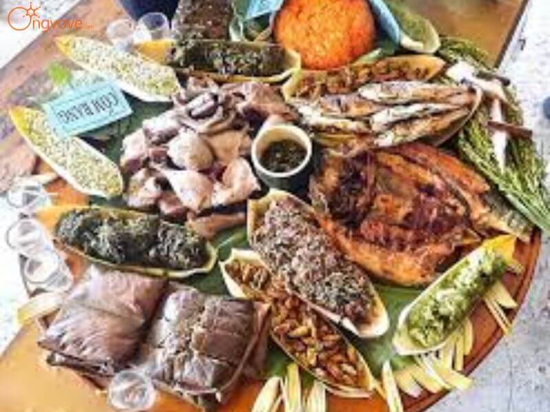 Ẩm thực đặc sản tại Khu du lịch Thác Tiên
