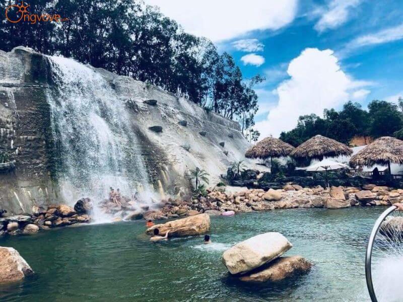 Đường đi đến Khu du lịch Thác Tiên