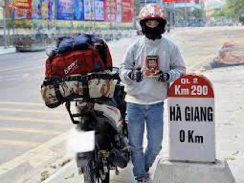 Hướng dẫn di chuyển đến Cột Mốc 0km Hà Giang