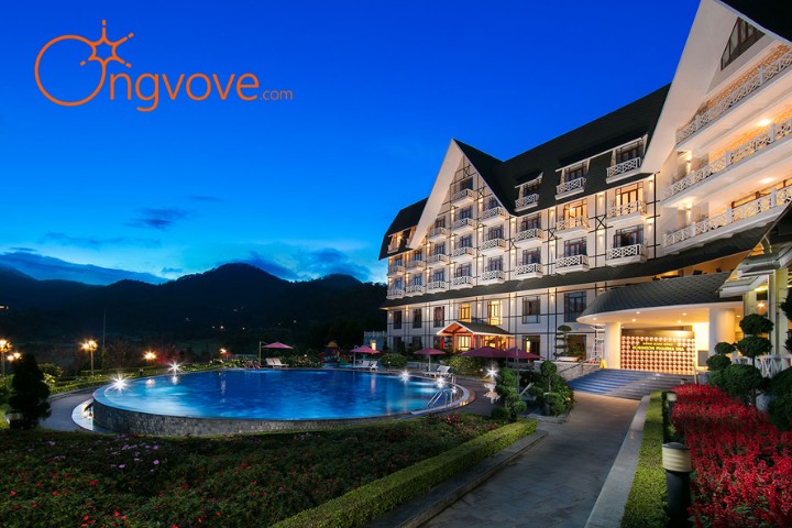6. Swiss-Belresort Tuyền Lâm Đà Lạt – Khách sạn Đà Lạt có hồ bơi trong nhà và ngoài trời