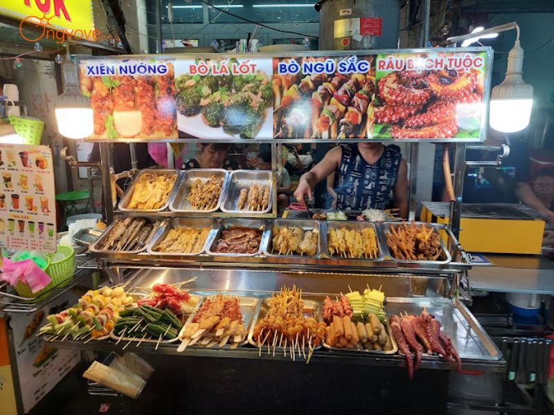 Đôi Nét Về Chợ Ẩm Thực Hồ Thị Kỷ