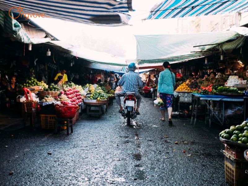 Đường Đi Đến Chợ Ẩm Thực Hồ Thị Kỷ